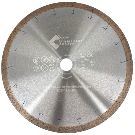 Disc DiamantatExpert pt. Taieri Extra Fine in Portelan Dur 250x25.4 (mm) Ultra Premium - DXDY.PJS.250.25 [1]
