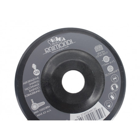 Disc lamelar diamantat pt. slefuit placi, gran. 120, Ø115mm - Raimondi-274FDLAM120 [1]