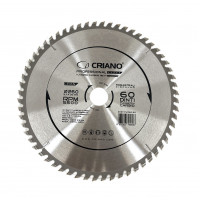 Disc Premium TCT - panza de fierastrau circular pentru taiat lemn, 260x30/25,4/20 cu 60 dinti din carbura de tungsten (vidia) - DXDY.PW260-60