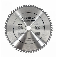 Disc Premium TCT - panza de fierastrau circular pentru taiat lemn, 305x30/25,4/20 cu 60 dinti din carbura de tungsten (vidia) - DXDY.PW305-60