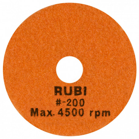 Dischete diamantate pt. polisat marmura, granit, piatra 100mm, #200 - RUBI-62972 [1]