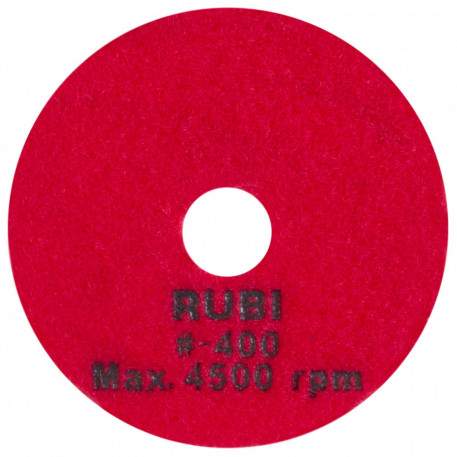 Dischete diamantate pt. polisat marmura, granit, piatra 100mm, #400 - RUBI-62973 [1]