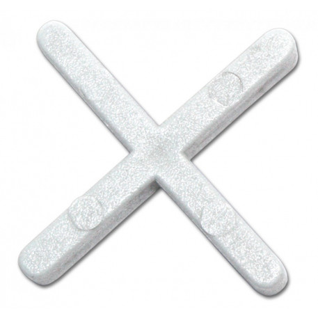 Distantiere ( Cruciulite ) pt. placi - gresie si faianta - Rost 3 mm - 200 buc - RUBI-2902 [1]