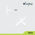 Distantiere tip T ( Teuri ) pt. placi - gresie si faianta - Rost 3 mm - 500 buc - XLEV-TST3-500 [2]