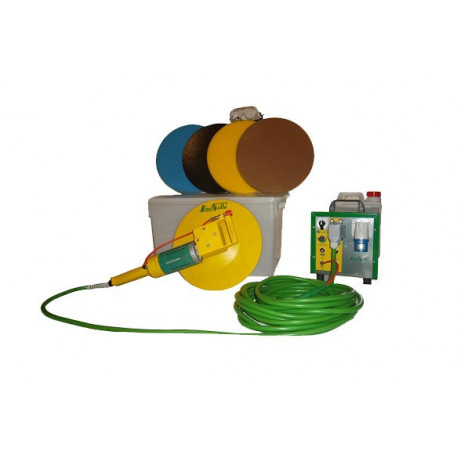 Drisca electrica - Finisare umeda tencuieli si gleturi mecanizate, pompa de apa incorporata + cutie de accesorii - LS-SV18 [1]