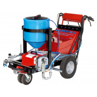 Echipament airless pentru trasat marcaje rutiere K2 ECO (autopropulsat, Gravity 2x30lt) - Larius Echipament airless pentru trasat marcaje rutiere K2 ECO (autopropulsat, Gravity 2x30lt) - Larius