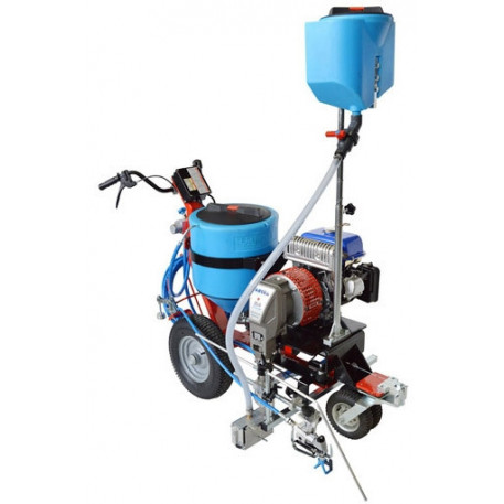 Echipament airless pentru trasat marcaje rutiere Zeus (Gravity 50 lt) - Larius [1]