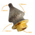 Freza diamantata conica pt. decupaje, largiri, gauri si frezare rotunda muchii in placi ceramice, piatra, 9-38(mm), r=7,5mm, M14 - DXDY.FCON.9-38BNR7 [3]