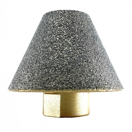 Freza diamantata conica pt. rectificari in placi ceramice, piatra 20-48mm - DXDY.FCON.20-48 [1]