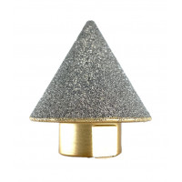Freza diamantata conica pt. rectificari in placi ceramice, piatra 3-75mm - DXDY.FCON.3-75 Freza diamantata conica pt. rectificari in placi ceramice, piatra 3-75mm - DXDY.FCON.3-75