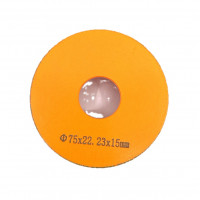 Freza diamantata pentru profilare granit, marmura, gresie Profil Semicerc Full Bullnose exterior, R-15mm, ∅75x22,23mm - DXDY.FPP.BN15 Freza diamantata pentru profilare granit, marmura, gresie Profil Semicerc Full Bullnose exterior, R-15mm, ∅75x22,23mm - DXDY.FPP.BN15