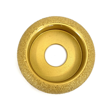 Freza diamantata pentru profilare granit, marmura, gresie, Profil Semicerc Interior, 75x22,23 #45 - DXDY.FPP.C20 [1]