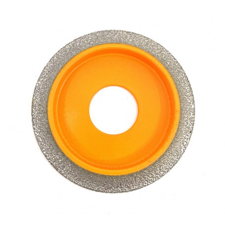 Freza diamantata pentru profilare granit, marmura, gresie Profil Semirotund Half Bullnose, R-10mm, ∅75x22,23mm - DXDY.FPP.HBN10 [1]