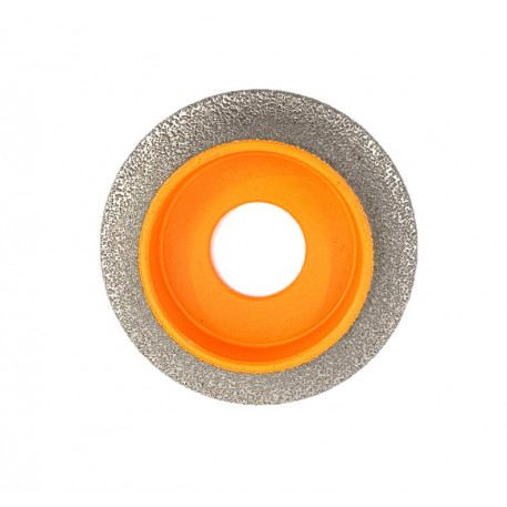 Freza diamantata pentru profilare granit, marmura, gresie Profil Semirotund Half Bullnose, R-15mm, ∅75x22,23mm - DXDY.FPP.HBN15 [1]