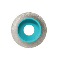 Freza diamantata pentru profilare granit, marmura, gresie Profil Semirotund , R-10mm, ∅75x22,23mm - BIHUI-DGV310 Freza diamantata pentru profilare granit, marmura, gresie Profil Semirotund , R-10mm, ∅75x22,23mm - BIHUI-DGV310