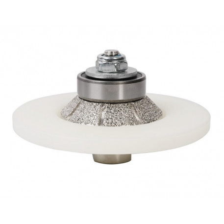 Freza diamantata pentru profilare Profil Bizot 45°, R-10mm, ∅115xM14 - BIHUI-DCPE45 [1]