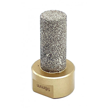 Freza tip deget pt. frezari in gresie portelanata si piatra - diametrul 16mm, lungime 50mm - prindere M14 - DXDY.GOLD.Finger.D16.H50 [1]