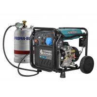 Generator de curent 8.5 kW inverter - HIBRID (GPL + benzina) - Konner & Sohnen - KS-8100iEG-1/3