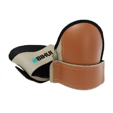 Genunchiere profesionale din piele sintetica - BIHUI-BLKP [1]