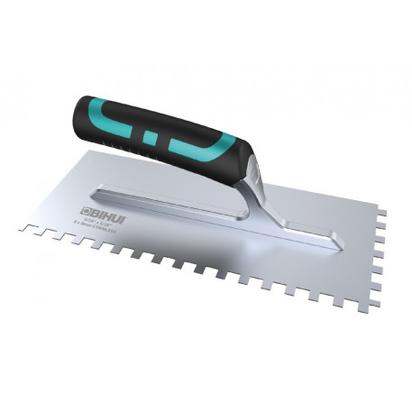 Gletiera dintata INOX 280 x 120mm, 6mm - BIHUI-PTSB06 [1]