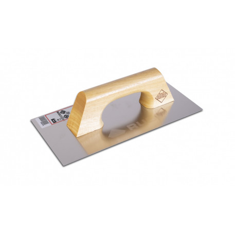 Gletiera dreapta, otel cu maner din lemn, 30cm - RUBI-65950 [1]