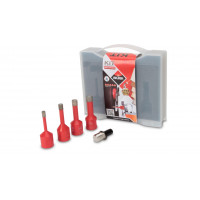 Kit carote diamantate Mini DryGres 6, 8, 10, 12mm, 4 buc. - RUBI-50938