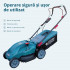 Mașină de tuns iarba electrică - 380mm, 40l - Konner & Sohnen - KS-38LM16 [5]