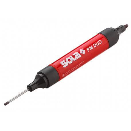 Marker permanent / marcator gauri, negru PM DUO - Sola-66080120 [1]