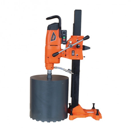 Masina de carotat industriala pt. beton armat si materiale dure Ø300mm, 4.98kW, stand fix inclus - CNO-CK-D300E [1]