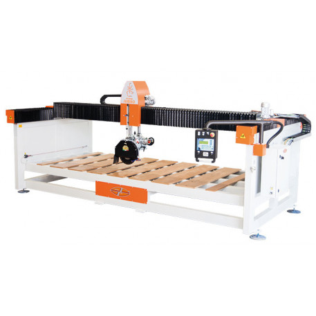 Masina de prelucrat marmura Manta Poker Jumbo Automatic 4+1 Brushless - Mondial [1]