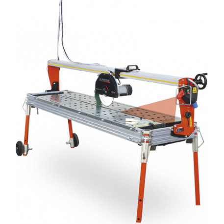 Masina de taiat marmura, granit 200cm, 2.2kW, SUPREME 200S cu laser si roti - Battipav-82001 [1]