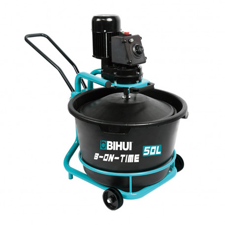 Mixer de amestecare pt. mortar / adezivi, cu temporizator, 65litri - BIHUI-MMWT65 [1]