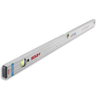 Nivela cu bula (Boloboc magnetic) cu profil tubular pentru instalatii, 100cm MRMI 100 - Sola-01491301