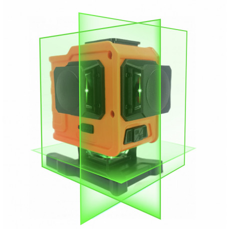 Nivela Laser Verde 3D multilinie 3x360°, 15m, Li-Ion, 3D - CNO-LF.3D [1]