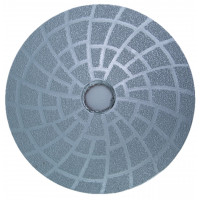 Paduri / dischete diamantate brazate in vacuum pt. slefuire uscata #100 Ø125mm - DXDY.DRYPADVACU.125.0100