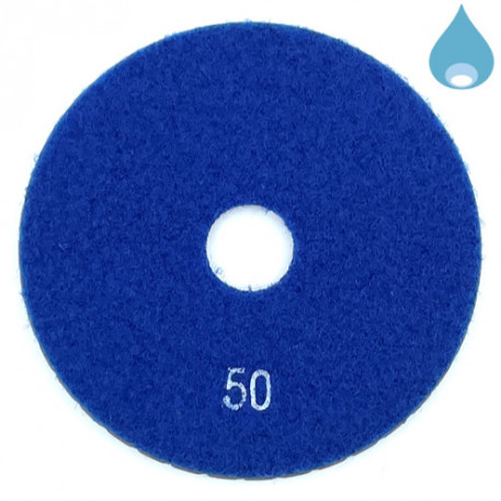 Paduri / dischete diamantate pt. slefuire umeda #50 Ø100mm - DXDY.WETPAD.100.0050 [1]