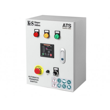 Panou de automatizare pt. Generatoarele Konner & Sohnen seria Heavy Duty 380V - KS-ATS-3/18HD [1]