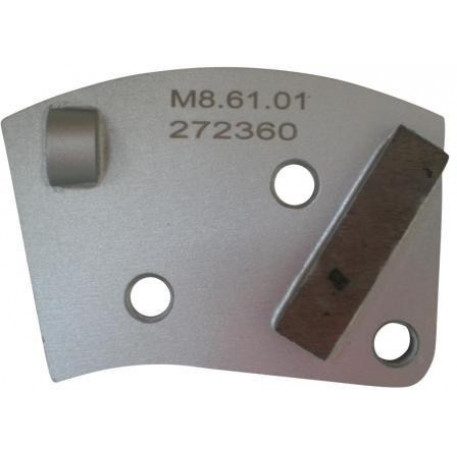 Placa cu segmenti diamantati pt. slefuire pardoseli - segment DPC - prindere M8 - DXDH.8508.61.01-R [1]