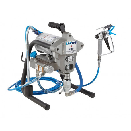 Pompa de vopsit / zugravit AIRLESS Industriala cu Cadru - Complet Echipata - 1,9L/min - Larius Jolly [1]