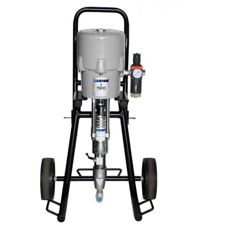 Pompa de vopsit / zugravit AIRLESS Industriala cu Carucior - Complet Echipata - 5L/min - Sirio SS 40:1 [1]