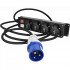 Prelungitor 230V Stecher Euro - 4x Priza Casnica - max 5000W - KS-EX3M-4S [2]
