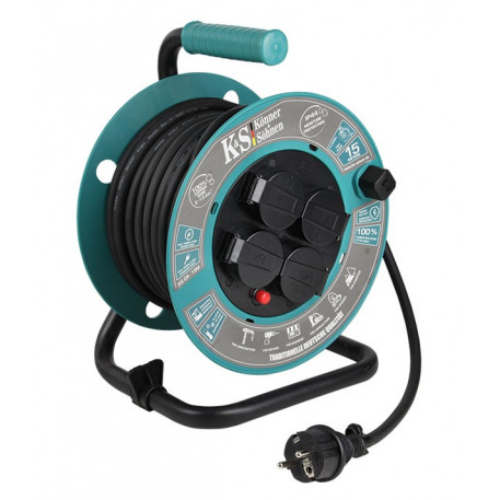 Prelungitor Rola 15m Cablu - KS-CR-15M [1]