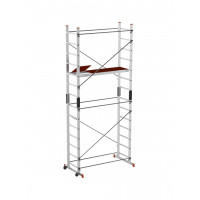 Schela aluminiu mobila 2x2(m), inaltime 4m, platforma 1,6x0,45(m), max. 150kg - CNO-SME-ADDY5M Schela aluminiu mobila 2x2(m), inaltime 4m, platforma 1,6x0,45(m), max. 150kg - CNO-SME-ADDY5M