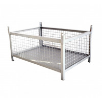 Boxpalet metalic, 120x80x40cm- CXMD.40057