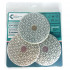 SET 3 paduri / dischete diamantate pt. slefuire uscata in 3 etape Ø100mm #50-1000 - DXDY.DRYPAD.100.3STEP [4]