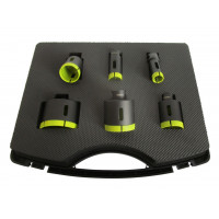 Set 6 carote diamantate pt. gresie portelanata & piatra - diam. 20, 25, 35, 40, 50, 68 (mm) - Super Premium - DXDH.80406.Satz6.20-68