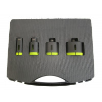 Set 4 carote diamantate pt. gresie portelanata & piatra - diam. 25, 35, 50, 68 (mm) - Super Premium - DXDH.80406.Satz4.25-68