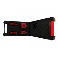 Set 4 carote diamantate pt. gresie portelanata & piatra - diam. 35, 40, 50, 68mm Premium - DXDH.80408.S35-68