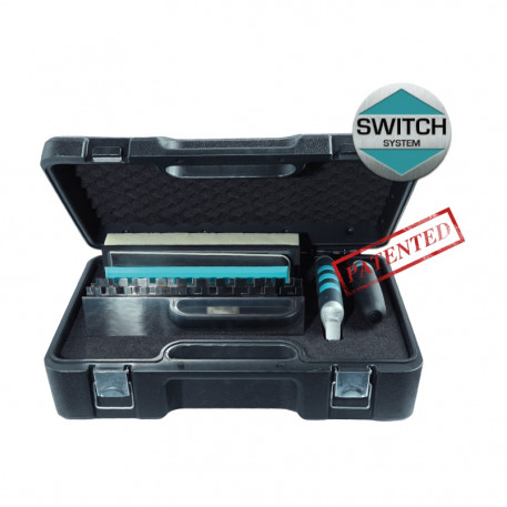 Set profesional pt. rostuiri din gletiere si dristi - 12 piese, 248 x 115mm - BIHUI-PTSCK12 [1]