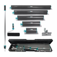 SET spatule pentru aplicare glet / tencuieli, 8 piese - Kit complet pentru Finisaje - BIHUI-PTKJK8